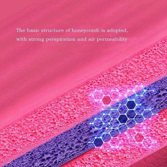 Exercise Mat Workout Mat Yoga Mat Thick Workout Mat - Purple - Picture 6 of 9